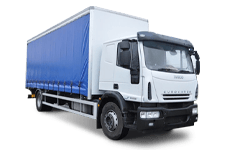 Car Hire Bedford - 18 Tonne Curtain Side Truck - Truck hire Bedford