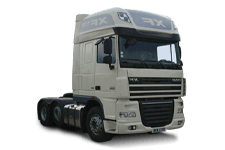 Car Hire Bedford - 44 Tonne Sleeper Truck - Truck hire Bedford