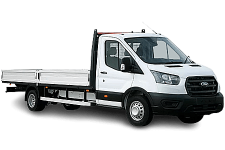 Car Hire Bedford - Ford Transit Dropside Van - Van hire Bedford