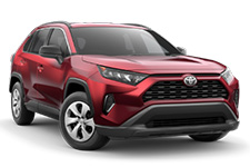 Car Hire Bedford - RAV4 Auto - car hire Bedford